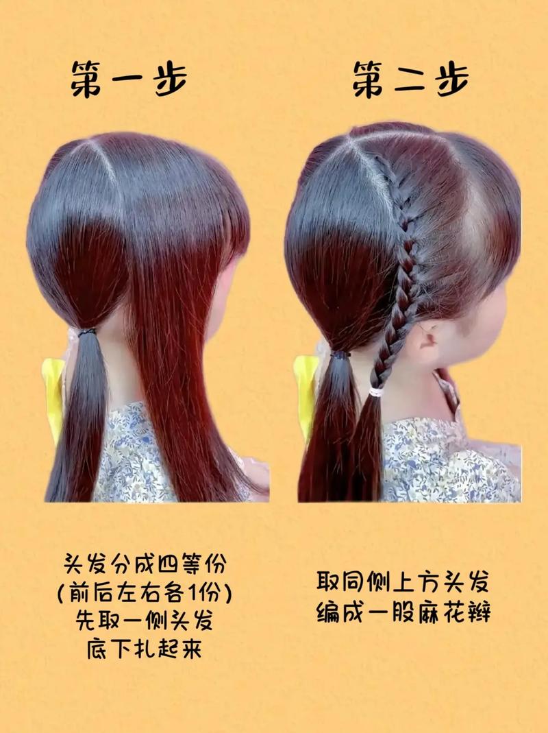 儿童头发编法大全图片有哪些简单又好看的款式适合初学者？-第1张图片-郑州医学网