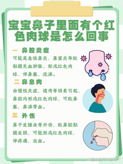 儿童鼻子内长肉疙瘩是什么原因？需要治疗吗？会影响呼吸吗？-第2张图片-郑州医学网