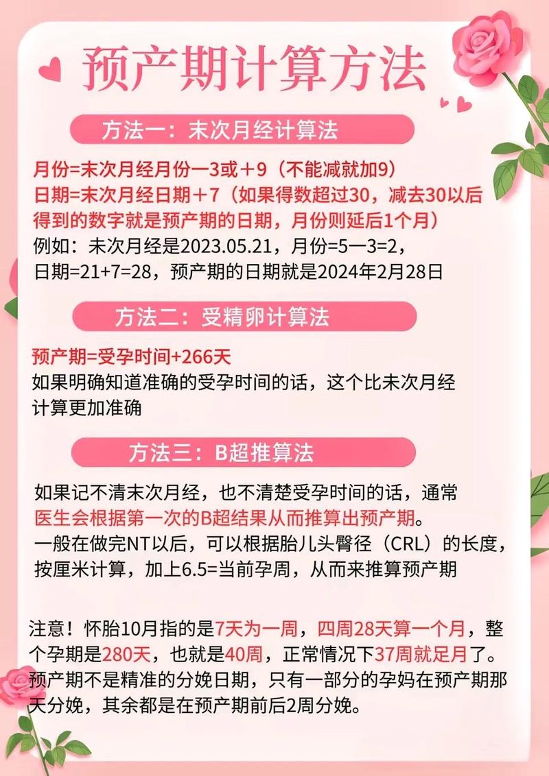 孕期预产期到底该怎么算？末次月经、排卵期或B超检查，哪种方法才最准？-第2张图片-郑州医学网