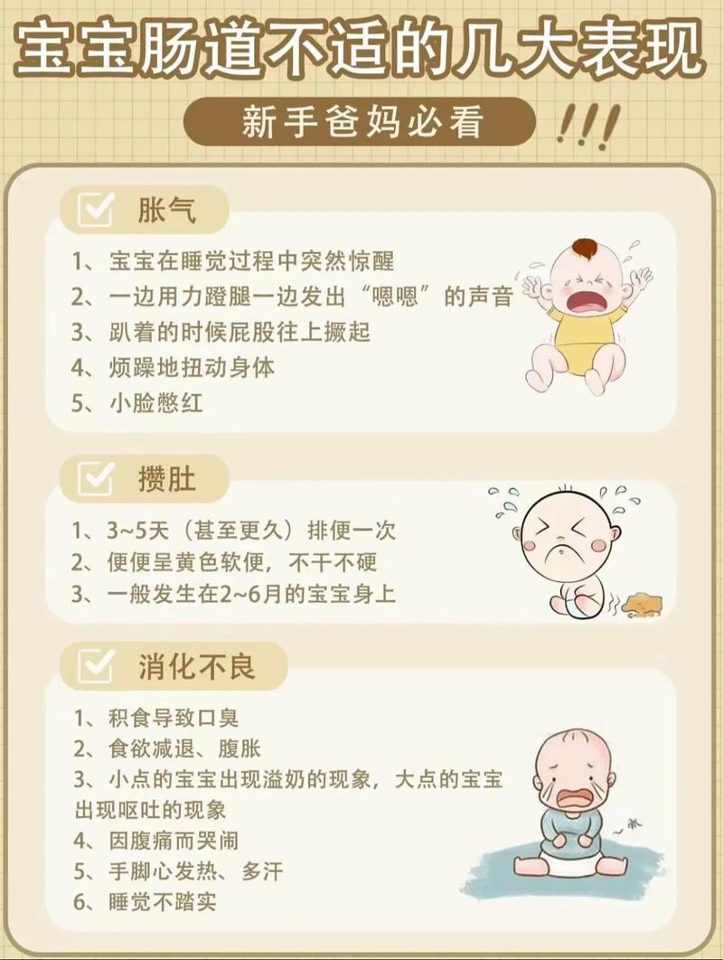 新生儿肠胃不舒服有哪些典型症状？家长该如何辨别与应对？-第1张图片-郑州医学网