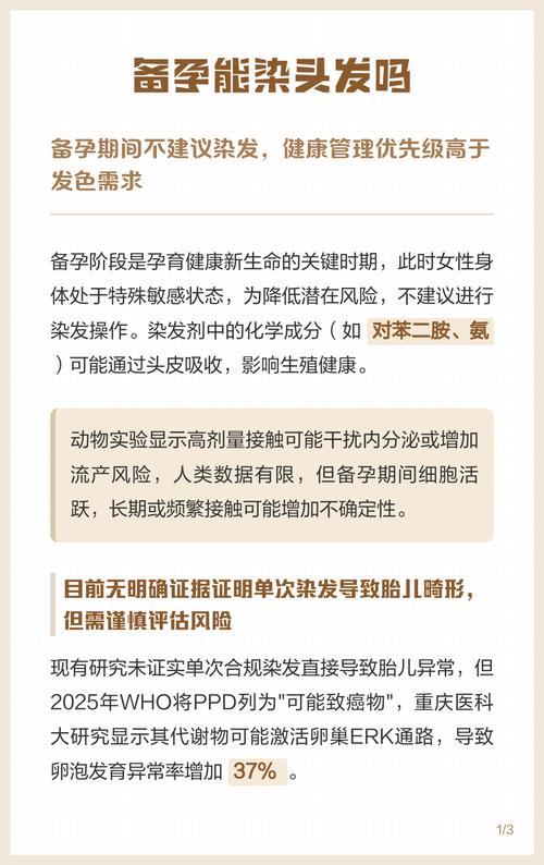 备孕期染发烫发会致畸吗？头发护理要注意哪些细节？-第2张图片-郑州医学网