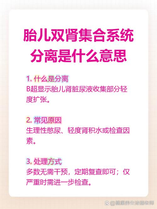 孕期双肾集合系统分离会自行消失吗？对胎儿发育有影响吗？需要治疗吗？-第1张图片-郑州医学网