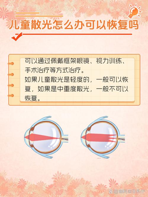 6岁儿童散光能否治愈？治疗方法与视力恢复可能性解析-第1张图片-郑州医学网